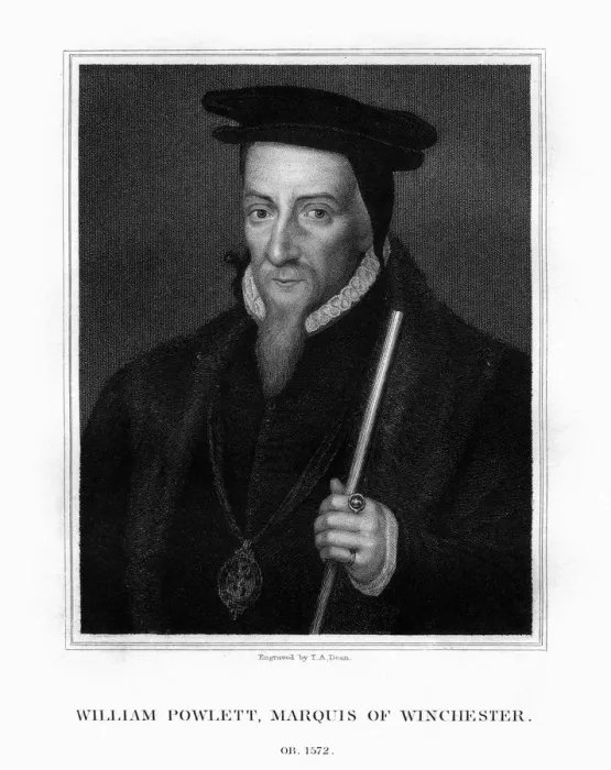 Framed Print : William Paulet, 1st Marquess of Winchester, English statesman, (1828). Artist: TA Dean Framed Print : William Paulet, 1st Marquess of Winchester, English statesman, (1828). Artist: TA Dean