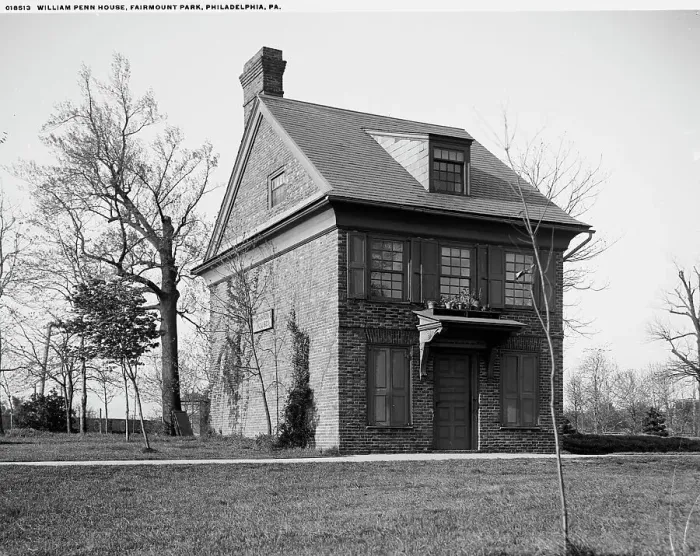 Framed Print : William Penn house, Fairmount Park, Philadelphia, Pa. between 1900 and 1906. Creator: Unknown Framed Print : William Penn house, Fairmount Park, Philadelphia, Pa. between 1900 and 1906. Creator: Unknown