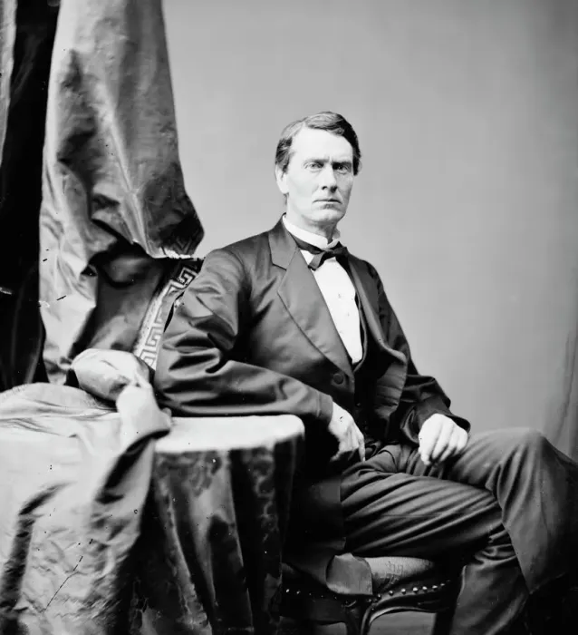 Framed Print : William Peter Sprague of Ohio, between 1860 and 1875. Creator: Unknown Framed Print : William Peter Sprague of Ohio, between 1860 and 1875. Creator: Unknown