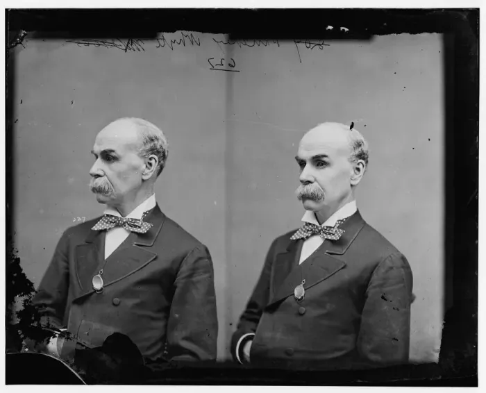 Framed Print : William Pinkney Whyte of Maryland, 1865-1880. Creator: Unknown Framed Print : William Pinkney Whyte of Maryland, 1865-1880. Creator: Unknown