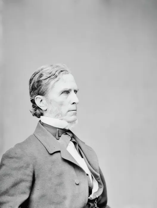 Framed Print : William Pitt Fessenden of Maine, between 1855 and 1865. Creator: Unknown Framed Print : William Pitt Fessenden of Maine, between 1855 and 1865. Creator: Unknown