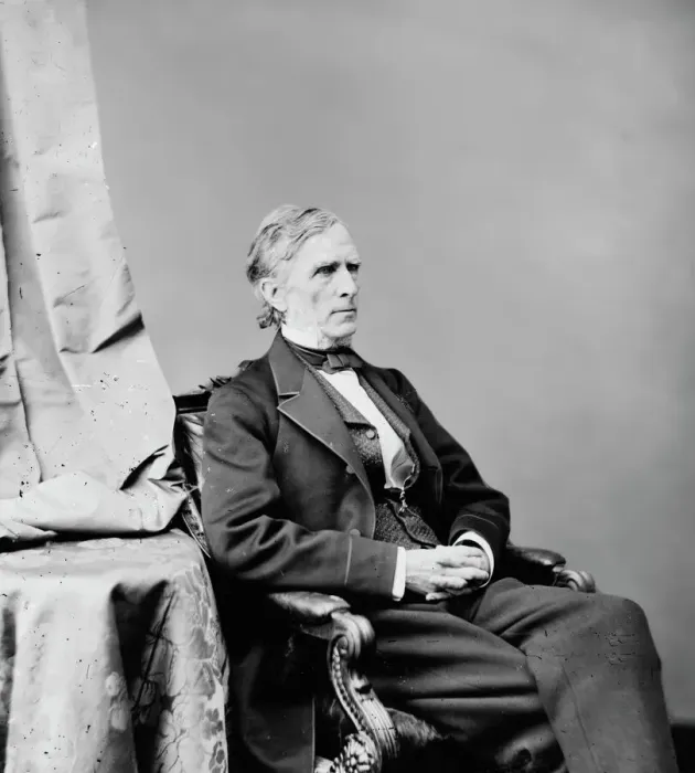 Framed Print : William Pitt Fessenden of Maine, between 1860 and 1875. Creator: Unknown Framed Print : William Pitt Fessenden of Maine, between 1860 and 1875. Creator: Unknown