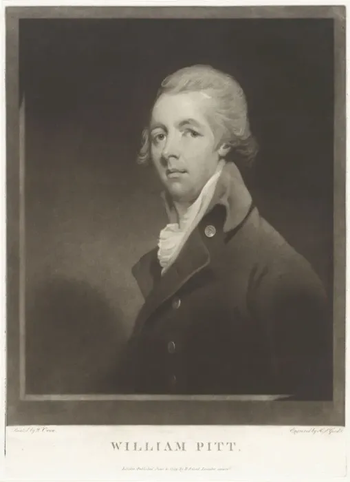 Framed Print : William Pitt the Younger (1759-1806), 1799 Framed Print : William Pitt the Younger (1759-1806), 1799