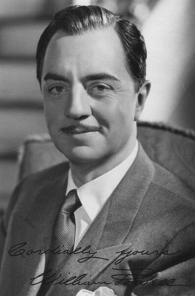 William Powell (1892-1984), American actor, c1930s