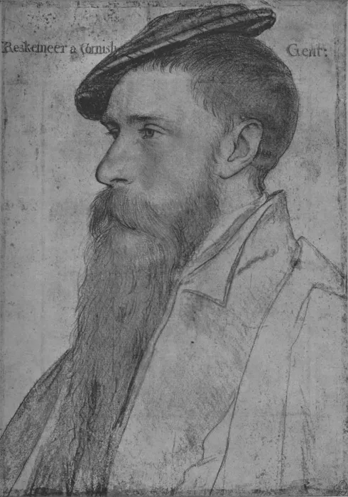 Framed Print : William Reskimer, c1532-1534 (1945). Artist: Hans Holbein the Younger Framed Print : William Reskimer, c1532-1534 (1945). Artist: Hans Holbein the Younger