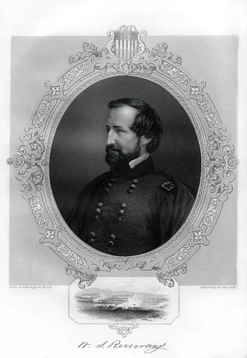 Framed Print : William Rosecrans, Union general during the American Civil War, 1862-1867 Framed Print : William Rosecrans, Union general during the American Civil War, 1862-1867