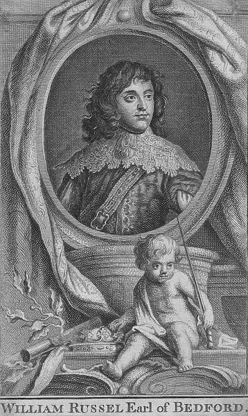 William Russel Earl of Bedford, c1742. Artist: Jacobus Houbraken