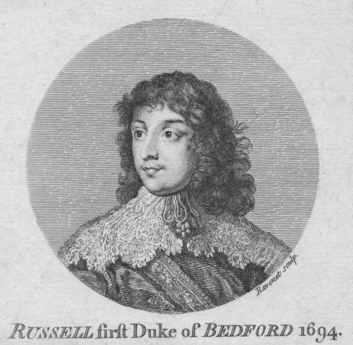 Framed Print : William Russell, 1st Duke of Bedford, c1758. Artist: Simon Francois Ravenet