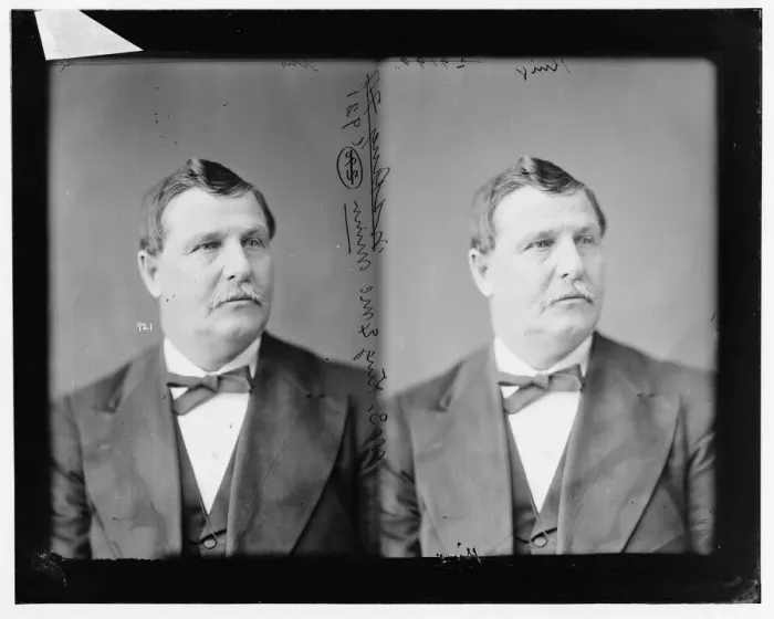 Framed Print : William S. King of Minnesota, 1865-1880. Creator: Unknown Framed Print : William S. King of Minnesota, 1865-1880. Creator: Unknown
