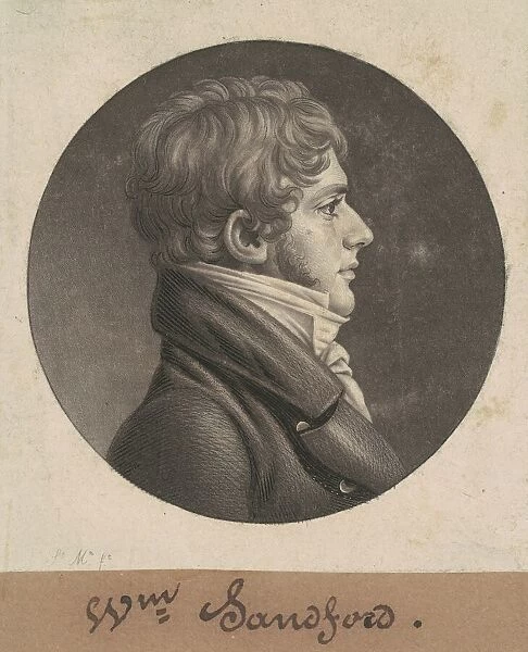 William Sanford, 1804-1806. Creator: Charles Balthazar Julien Fevret de Saint-Mé