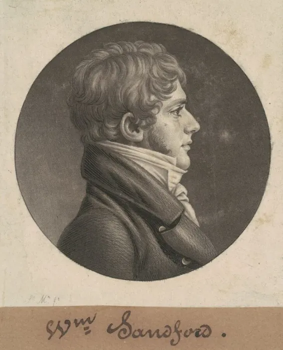 Framed Print : William Sanford, 1804-1806. Creator: Charles Balthazar Julien Fevret de Saint-Mé Framed Print : William Sanford, 1804-1806. Creator: Charles Balthazar Julien Fevret de Saint-Mé
