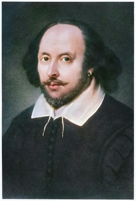 Framed Print : William Shakespeare, English playwright, (19th century). Creator: Unknown Framed Print : William Shakespeare, English playwright, (19th century). Creator: Unknown