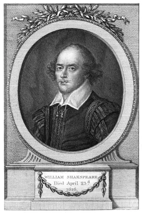 Framed Print : William Shakespeare, English poet and playwright, (1820). Artist: John Hall Framed Print : William Shakespeare, English poet and playwright, (1820). Artist: John Hall