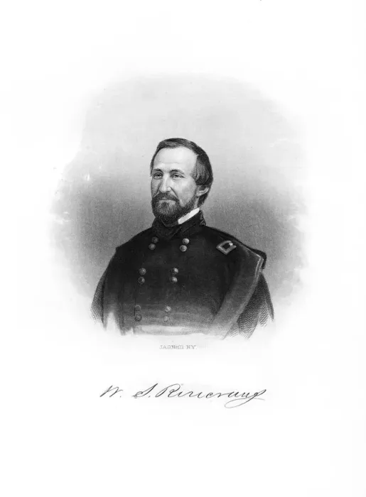 Framed Print : William Starke Rosecrans, American soldier, (1872). Artist: John A O Neill Framed Print : William Starke Rosecrans, American soldier, (1872). Artist: John A O Neill