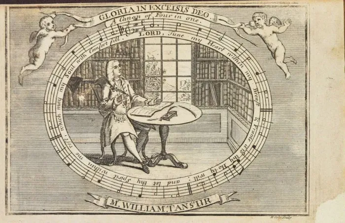 Framed Print : William Tans ur (1706-1783), 1730. Creator: Cole, B. (active 1720-1754) Framed Print : William Tans ur (1706-1783), 1730. Creator: Cole, B. (active 1720-1754)