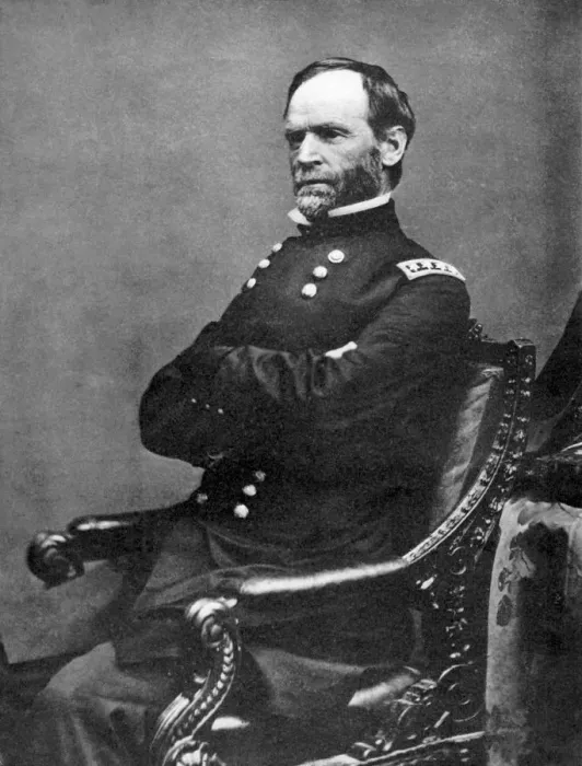 Framed Print : William Tecumseh Sherman, American soldier, 1869. Artist: Matthew Brady Framed Print : William Tecumseh Sherman, American soldier, 1869. Artist: Matthew Brady