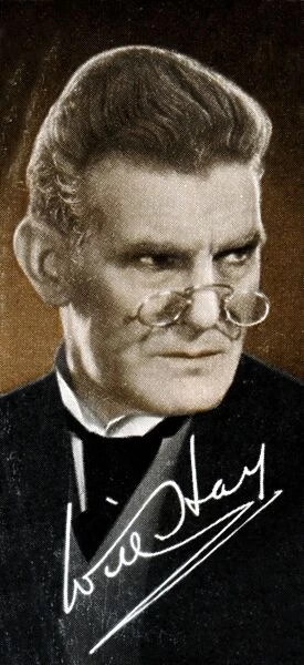 William Thomson Will Hay (1888-1949), English comedian and actor, 1935