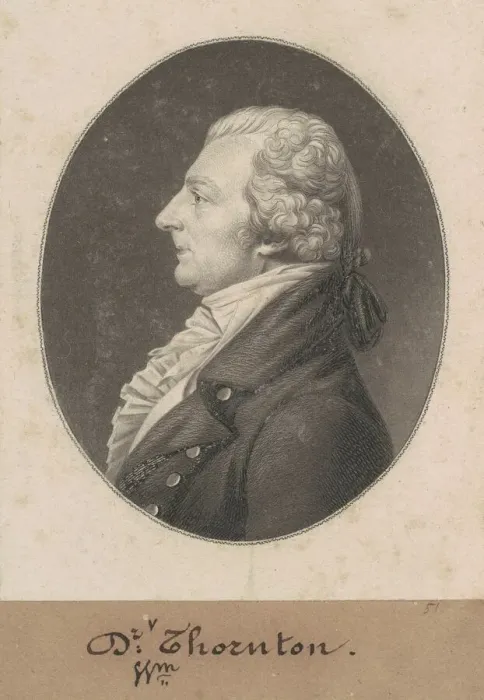 Framed Print : William Thornton, 1804. Creator: Charles Balthazar Julien Fevret de Saint-Memin Framed Print : William Thornton, 1804. Creator: Charles Balthazar Julien Fevret de Saint-Memin