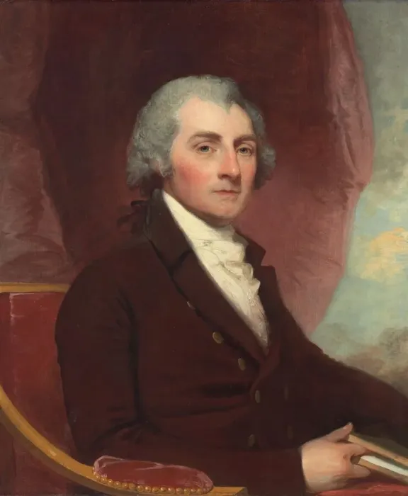 Framed Print : William Thornton, 1804. Creator: Gilbert Stuart Framed Print : William Thornton, 1804. Creator: Gilbert Stuart