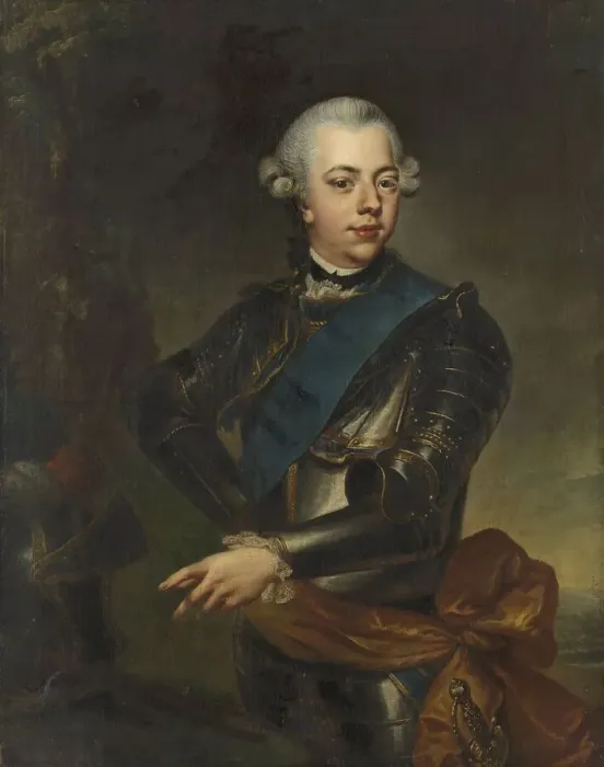Framed Print : William V, Prince of Orange-Nassau, 1763-1776. Creator: Johann Georg Ziesenis Framed Print : William V, Prince of Orange-Nassau, 1763-1776. Creator: Johann Georg Ziesenis