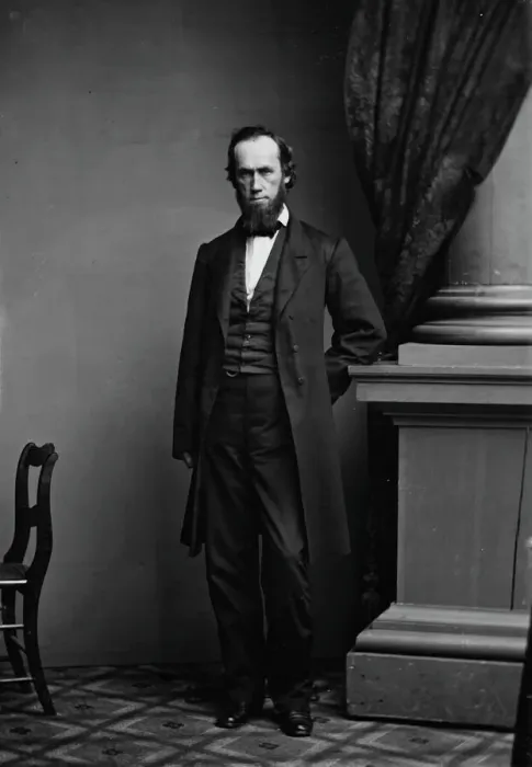 Framed Print : William Vandever of Iowa, between 1855 and 1865. Creator: Unknown Framed Print : William Vandever of Iowa, between 1855 and 1865. Creator: Unknown