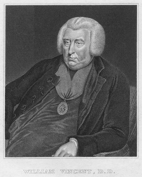 William Vincent, D. D. 1822. Creator: James Stow
