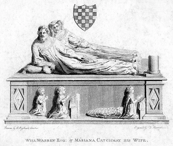 William Warren and his wife, Mariana Catchmay, 1788
