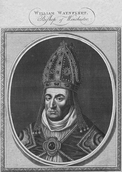 William Waynfleet, Bishop of Winchester, 1786. Creator: Unknown