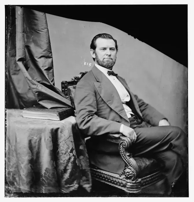 Framed Print : William Williams of Indiana, between 1860 and 1875. Creator: Unknown Framed Print : William Williams of Indiana, between 1860 and 1875. Creator: Unknown