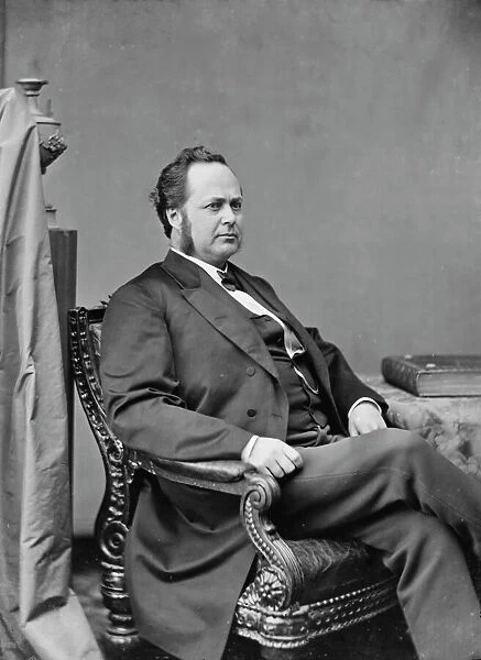 William Windom of Minnesota, between 1860 and 1875. Creator: Unknown