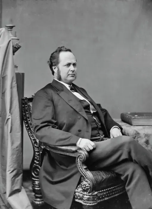 Framed Print : William Windom of Minnesota, between 1860 and 1875. Creator: Unknown Framed Print : William Windom of Minnesota, between 1860 and 1875. Creator: Unknown