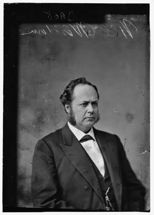 Framed Print : William Windom of Minnesota, between 1870 and 1880. Creator: Unknown Framed Print : William Windom of Minnesota, between 1870 and 1880. Creator: Unknown