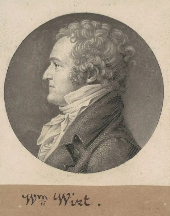 Framed Print : William Wirt, 1807-1808. Creator: Charles Balthazar Julien Fevret de Saint-Mé Framed Print : William Wirt, 1807-1808. Creator: Charles Balthazar Julien Fevret de Saint-Mé