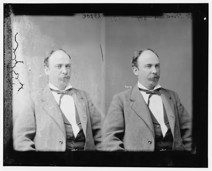 Framed Print : William Woodburn of Nevada, 1865-1880. Creator: Unknown Framed Print : William Woodburn of Nevada, 1865-1880. Creator: Unknown