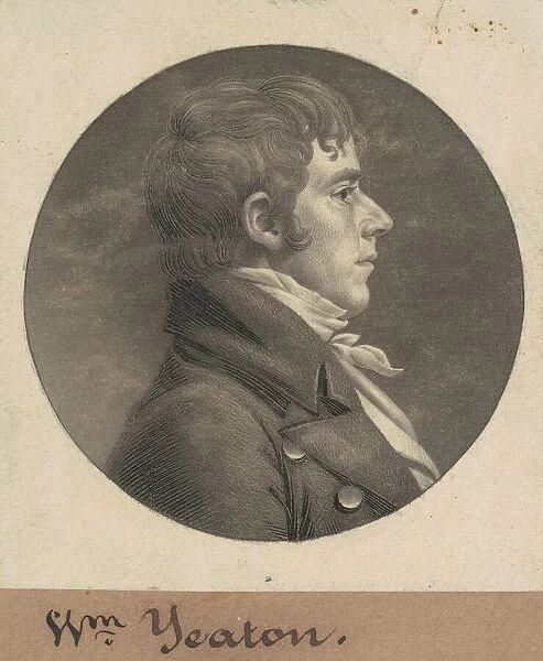 William Yeaton, 1807. Creator: Charles Balthazar Julien Fevret de Saint-Memin