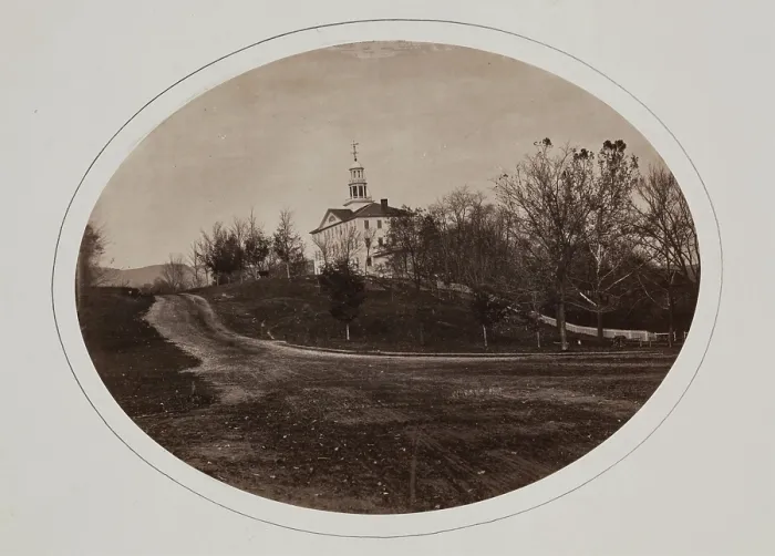 Framed Print : Williams College, c.between 1858 and 1859. Creator: Warren Framed Print : Williams College, c.between 1858 and 1859. Creator: Warren