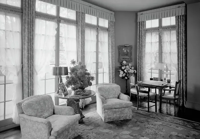 Framed Print : Williams Paley, residence in Manhasset, Long Island, 1942. Creator: Gottscho-Schleisner, Inc Framed Print : Williams Paley, residence in Manhasset, Long Island, 1942. Creator: Gottscho-Schleisner, Inc