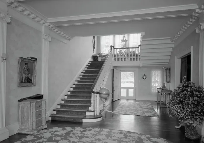 Framed Print : Williams Paley, residence in Manhasset, Long Island, 1942. Creator: Gottscho-Schleisner, Inc Framed Print : Williams Paley, residence in Manhasset, Long Island, 1942. Creator: Gottscho-Schleisner, Inc