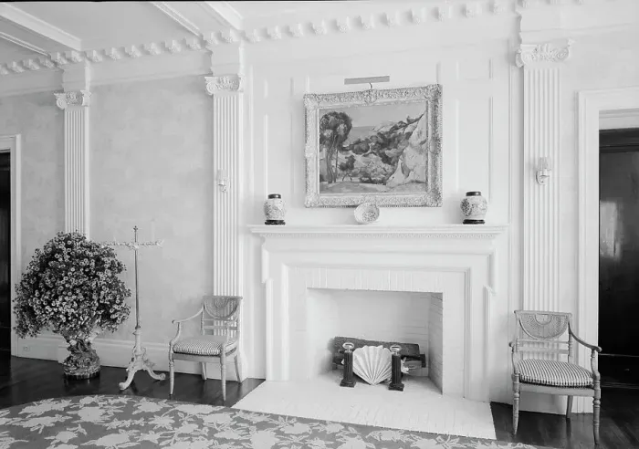 Framed Print : Williams Paley, residence in Manhasset, Long Island, 1942. Creator: Gottscho-Schleisner, Inc Framed Print : Williams Paley, residence in Manhasset, Long Island, 1942. Creator: Gottscho-Schleisner, Inc