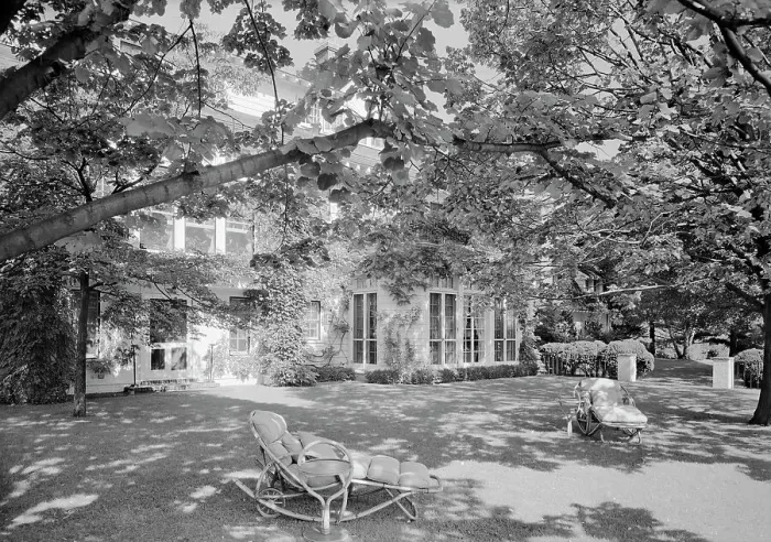 Framed Print : Williams Paley, residence in Manhasset, Long Island, 1942. Creator: Gottscho-Schleisner, Inc Framed Print : Williams Paley, residence in Manhasset, Long Island, 1942. Creator: Gottscho-Schleisner, Inc