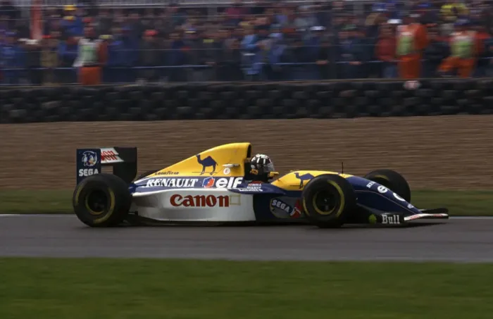 Framed Print : Williams Renault FW15C, Damon Hill, 1993 European Grand Prix. Creator: Unknown Framed Print : Williams Renault FW15C, Damon Hill, 1993 European Grand Prix. Creator: Unknown