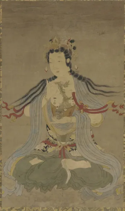 Framed Print : Willow-branch Guanyin, Ming dynasty, 17th century. Creator: Unknown Framed Print : Willow-branch Guanyin, Ming dynasty, 17th century. Creator: Unknown