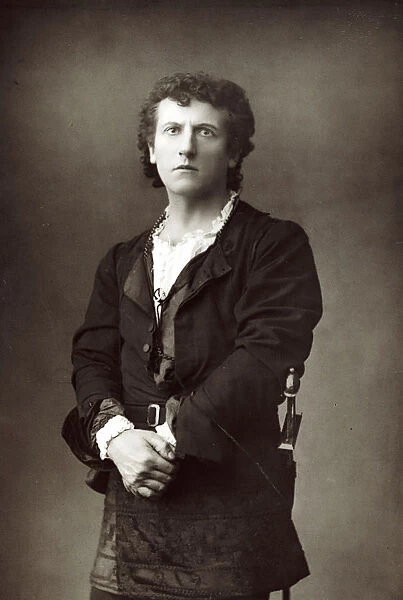 Wilson Barrett (1846-1904), English theatrical actor-manager, c1890