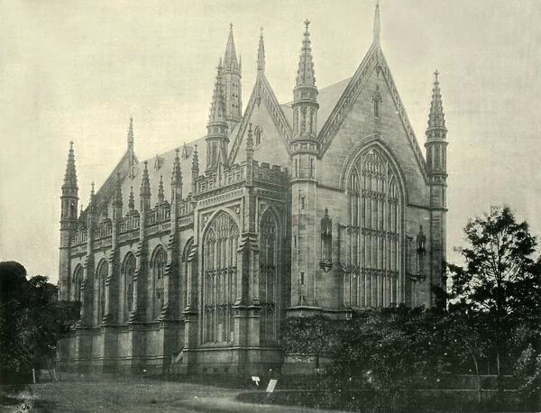 Wilson Hall, Melbourne University, 1901. Creator: Unknown