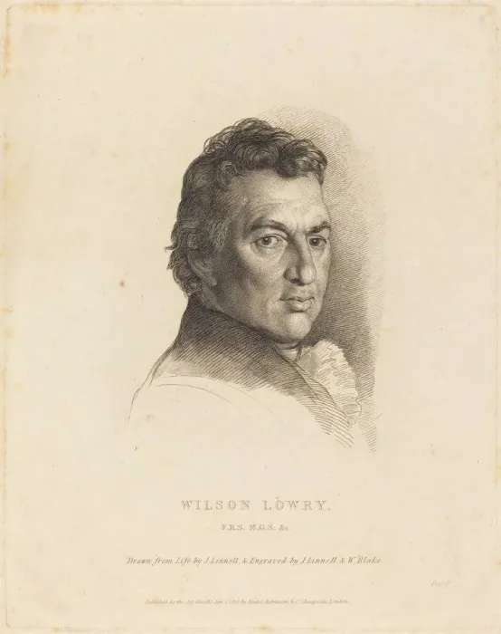 Framed Print : Wilson Lowry, 1825. Creator: William Blake Framed Print : Wilson Lowry, 1825. Creator: William Blake
