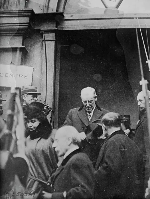 Framed Print : Wilson, Paris, 19 Dec 1918. Creator: Bain News Service Framed Print : Wilson, Paris, 19 Dec 1918. Creator: Bain News Service