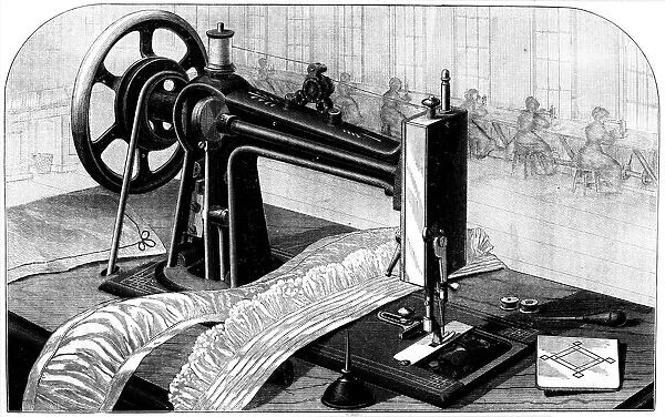 Wilson sewing machine, 1880