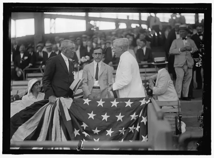 Framed Print : Wilson, Woodrow, at baseball game, between 1910 and 1920. Creator: Harris & Ewing. Wilson, Woodrow, at baseball game, between 1910 and 1920. Creator: Harris & Ewing Framed Print : Wilson, Woodrow, at baseball game, between 1910 and 1920. Creator: Harris & Ewing. Wilson, Woodrow, at baseball game, between 1910 and 1920. Creator: Harris & Ewing