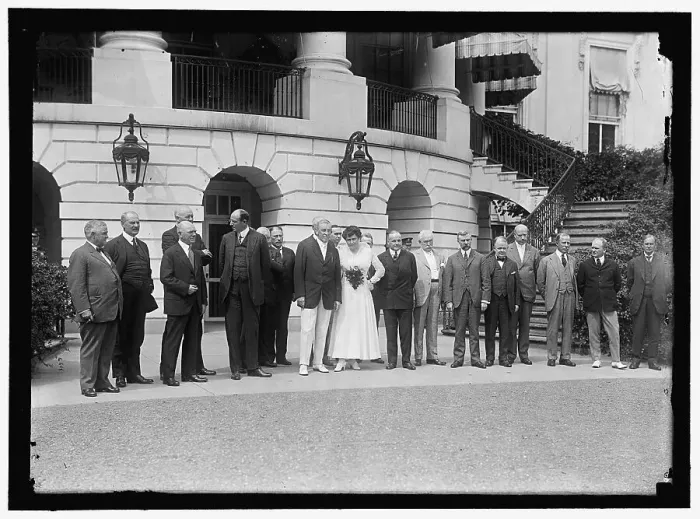 Framed Print : Wilson, Woodrow - group at White House, between 1910 and 1917. Creator: Harris & Ewing. Wilson, Woodrow - group at White House, between 1910 and 1917. Creator: Harris & Ewing Framed Print : Wilson, Woodrow - group at White House, between 1910 and 1917. Creator: Harris & Ewing. Wilson, Woodrow - group at White House, between 1910 and 1917. Creator: Harris & Ewing