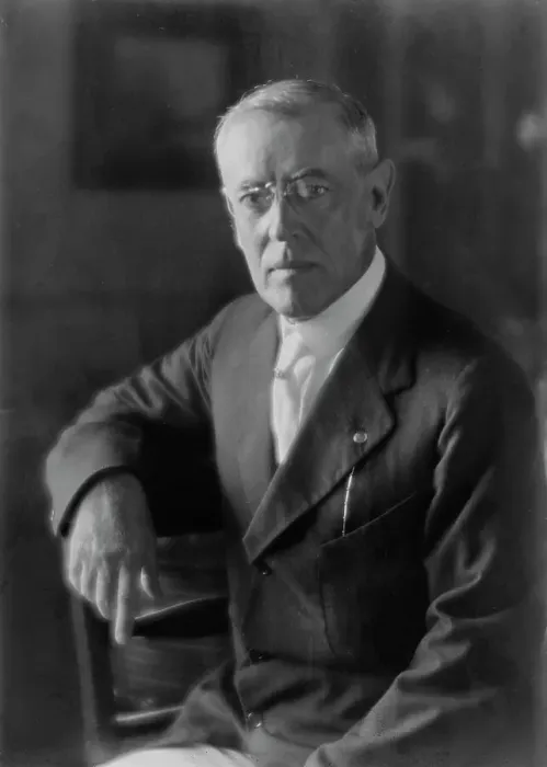 Framed Print : Wilson, Woodrow, President, portrait photograph, 1916. Creator: Arnold Genthe Framed Print : Wilson, Woodrow, President, portrait photograph, 1916. Creator: Arnold Genthe